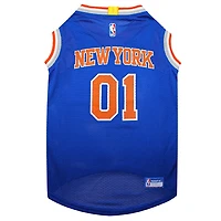 New York Knicks Mesh Dog Basketball Jersey