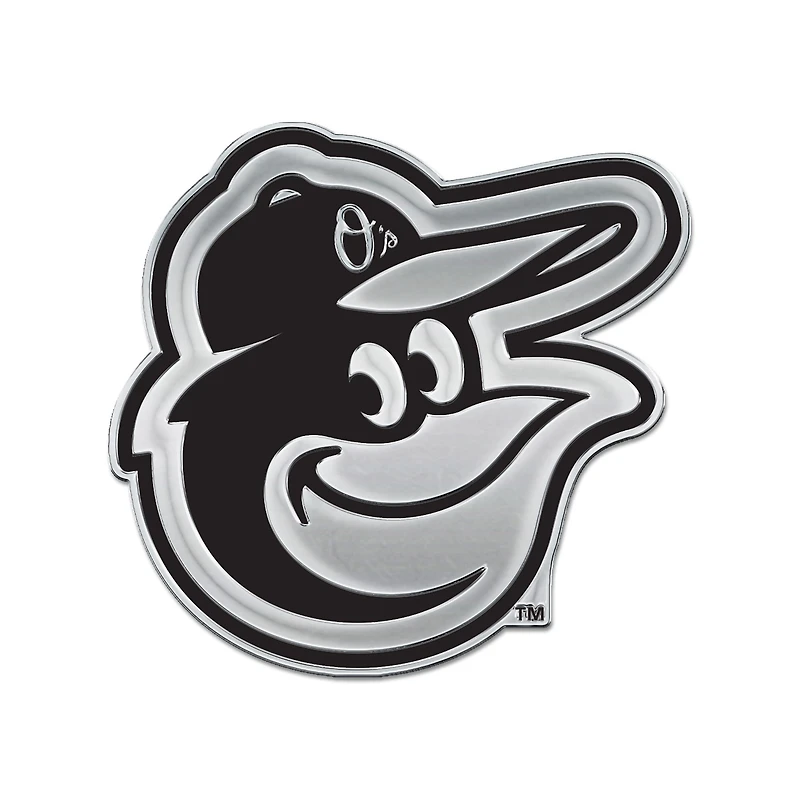 Baltimore Orioles WinCraft Chrome Freeform Auto Emblem