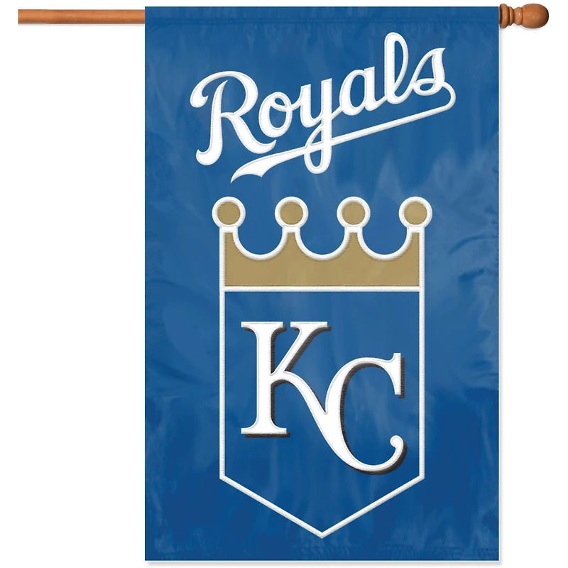 Kansas City Royals 44" x 28" Applique Team Flag