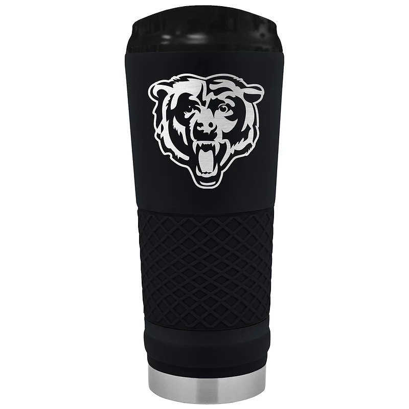Black Chicago Bears 24oz Stealth Matte Tumbler