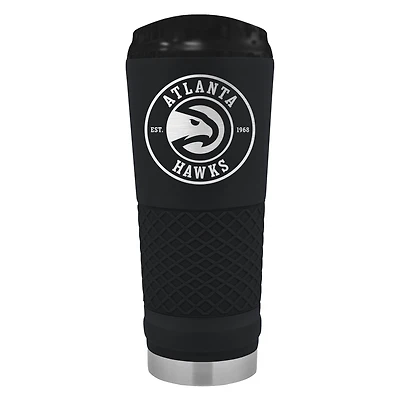 Black Atlanta Hawks Stealth Matte 24oz Tumbler