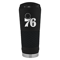 Black Philadelphia 76ers Stealth Matte 24oz Tumbler