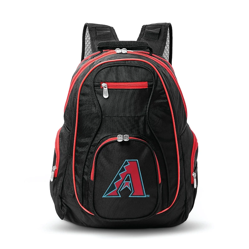 MOJO Black Arizona Diamondbacks Trim Color Laptop Backpack