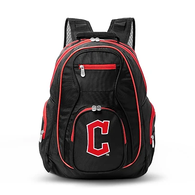MOJO Black Cleveland Guardians Trim Color Laptop Backpack