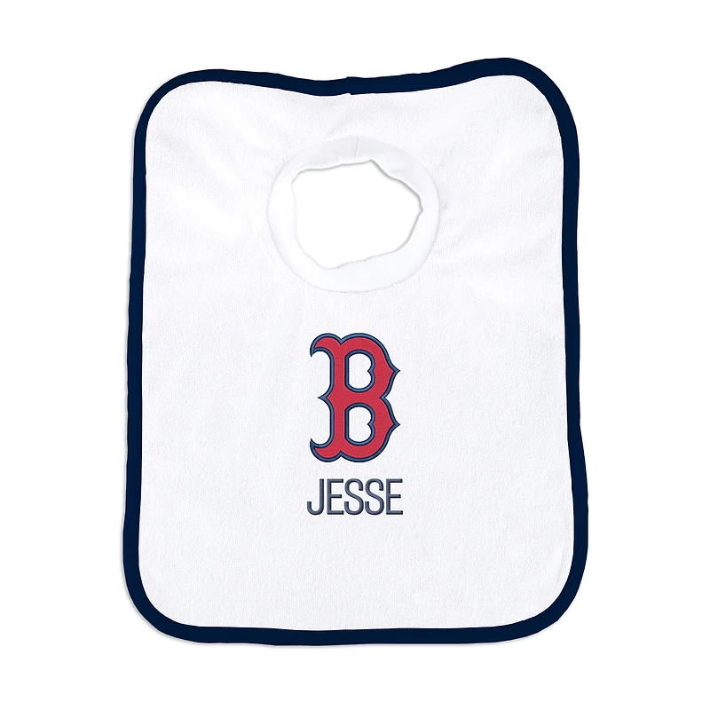Boston Red Sox Personalized Bib