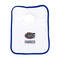 White Chad & Jake Florida Gators Personalized Bib