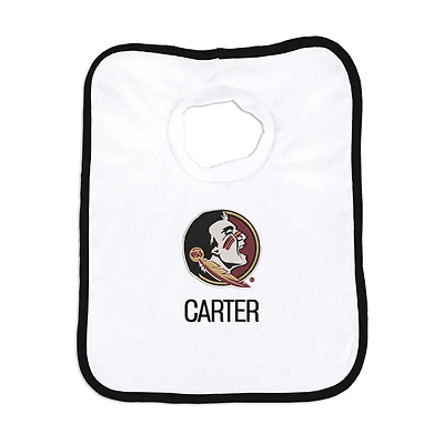 Chad & Jake Florida State Seminoles Personalized Bib