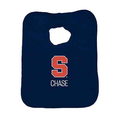 Navy Chad & Jake Syracuse Orange Team Personalized Bib