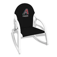 Black Arizona Diamondbacks Children's Personalized Rocking Chair
