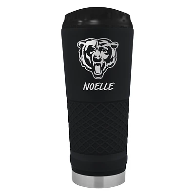 Black Chicago Bears 24oz. Personalized Stealth Draft Beverage Cup