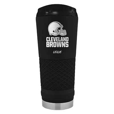 Black Cleveland Browns 24oz. Personalized Stealth Draft Beverage Cup