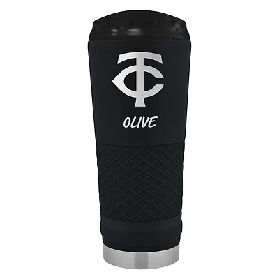 Black Minnesota Twins 24oz. Personalized Stealth Draft Beverage Cup