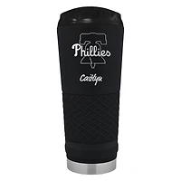 Black Philadelphia Phillies 24oz. Personalized Stealth Draft Beverage Cup