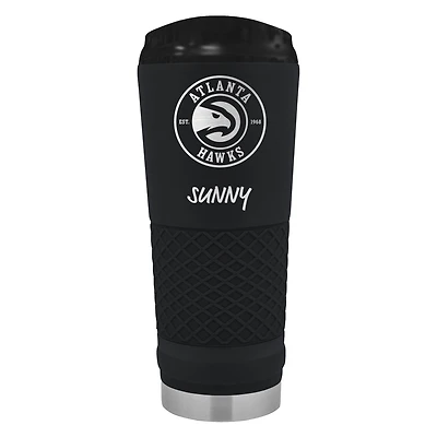 Black Atlanta Hawks 24oz. Personalized Stealth Draft Beverage Cup
