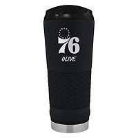 Black Philadelphia 76ers 24oz. Personalized Stealth Draft Beverage Cup
