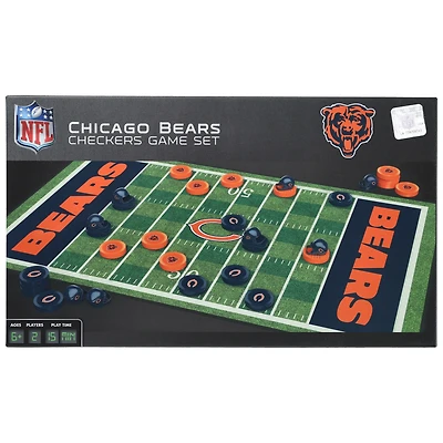 Chicago Bears NFL Checkers Set