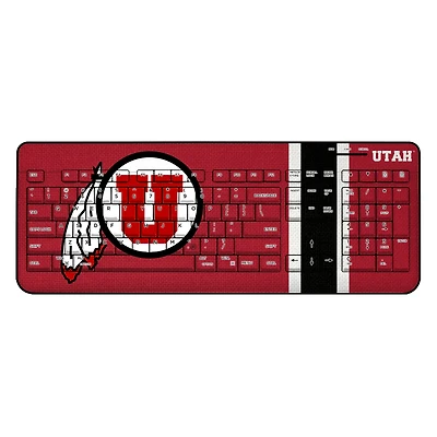Utah Utes Wireless USB Keyboard