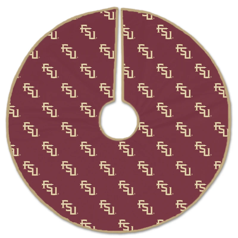 Florida State Seminoles Microplush Christmas Tree Skirt