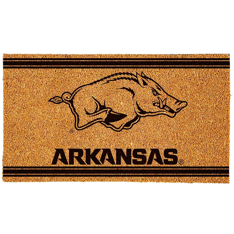 Arkansas Razorbacks 16" x 28" Logo Turf Mat