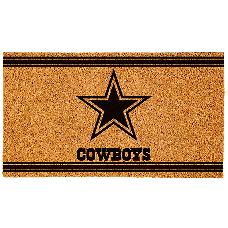 Brown Dallas Cowboys 30'' x 18'' Logo Turf Mat