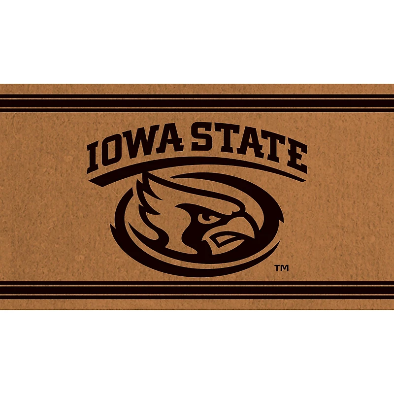 Iowa State Cyclones 16" x 28" Logo Turf Mat