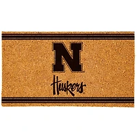 Nebraska Huskers 16" x 28" Logo Turf Mat