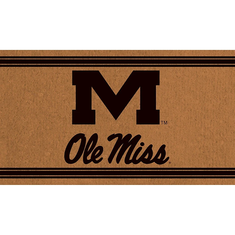 Ole Miss Rebels 16" x 28" Logo Turf Mat