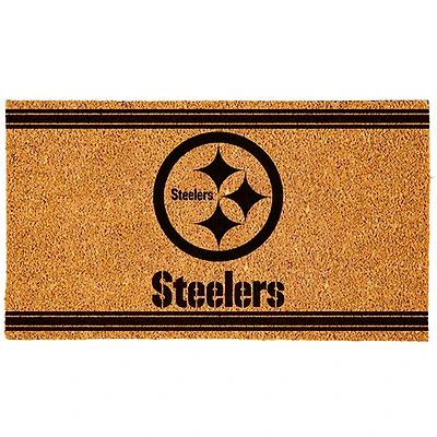 Brown Pittsburgh Steelers 30'' x 18'' Logo Turf Mat