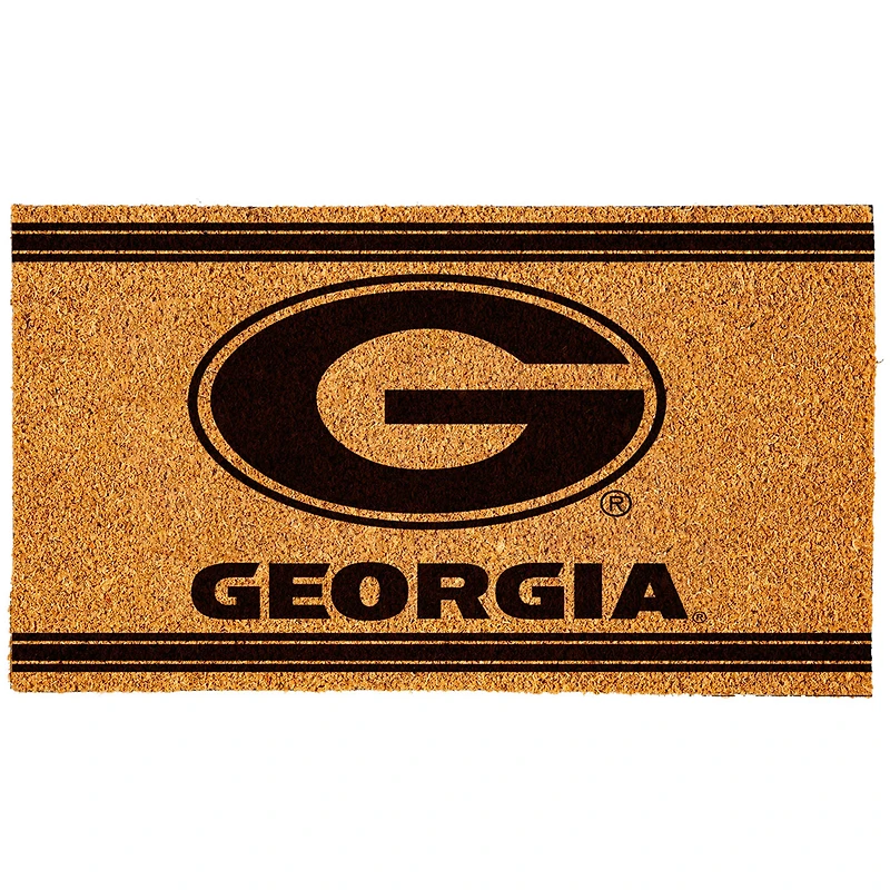 Georgia Bulldogs 16" x 28" Logo Turf Mat