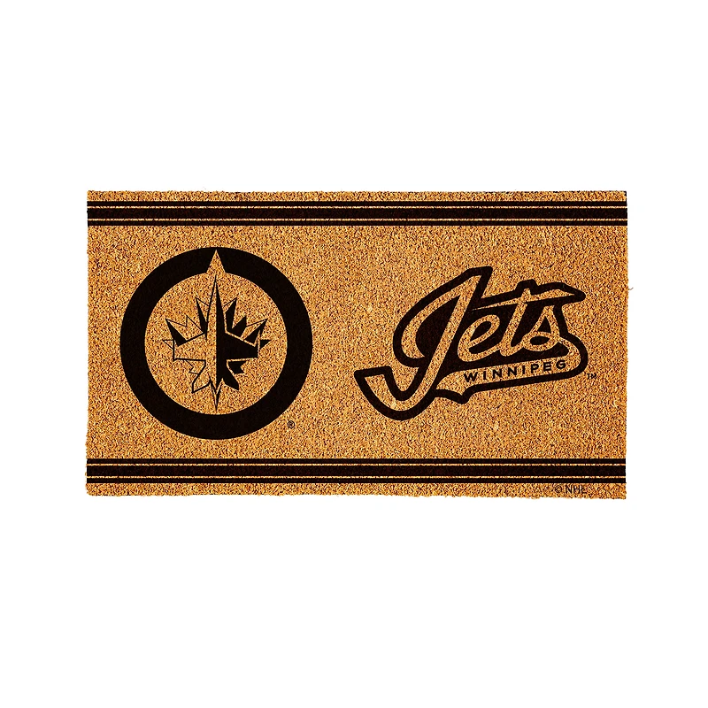 Winnipeg Jets 16" x 28" Logo Turf Mat