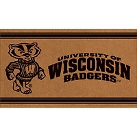 Wisconsin Badgers 16" x 28" Logo Turf Mat