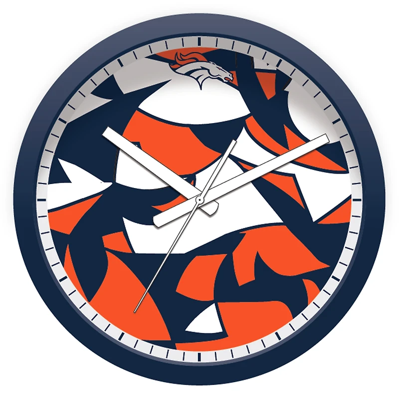 Imperial  Denver Broncos NFL x FIT 16" Modern Clock