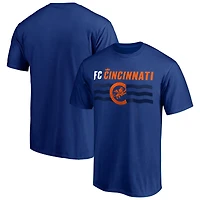 Men's Royal FC Cincinnati Hometown Collection Wavy T-Shirt