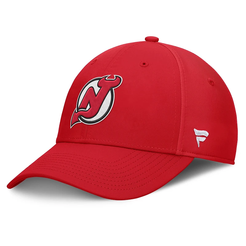 Men's Fanatics Red New Jersey Devils Core Elevated Speed Flex Hat