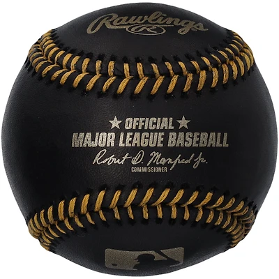Rawlings Black Leather Baseball