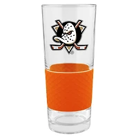 Anaheim Ducks 22oz. Pilsner Glass with Silicone Grip