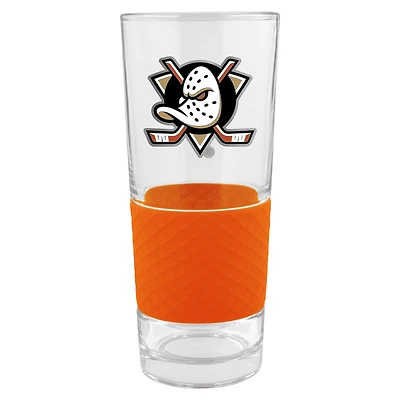 Anaheim Ducks 22oz. Pilsner Glass with Silicone Grip