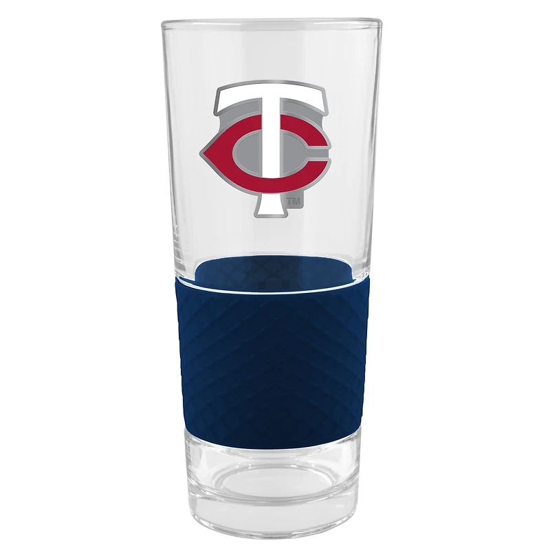 Minnesota Twins 22oz. Pilsner Glass with Silicone Grip