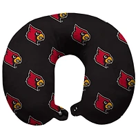 Louisville Cardinals Polyester-Fill Travel Pillow