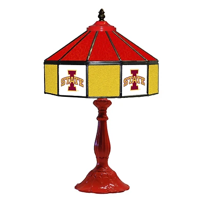 Iowa State Cyclones 21'' Glass Table Lamp