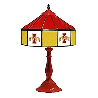 Iowa State Cyclones 21'' Glass Table Lamp