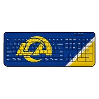 Los Angeles Rams Diagonal Stripe Wireless Keyboard