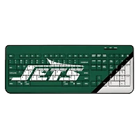 New York Jets Diagonal Stripe Wireless Keyboard