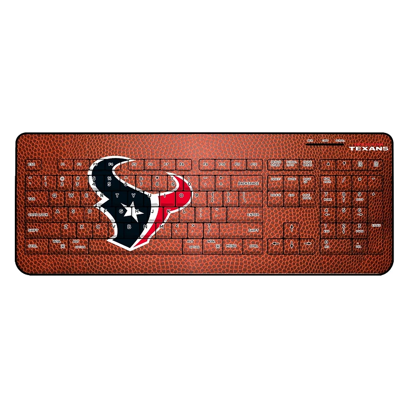 Houston Texans Football Design Wireless Keyboard