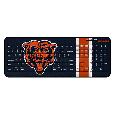 Chicago Bears Stripe Wireless Keyboard