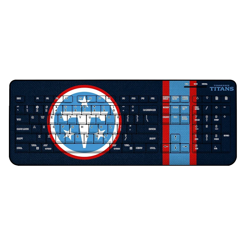 Tennessee Titans Stripe Wireless Keyboard
