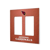 Arizona Cardinals Football Design Double Rocker Light Switch Plate