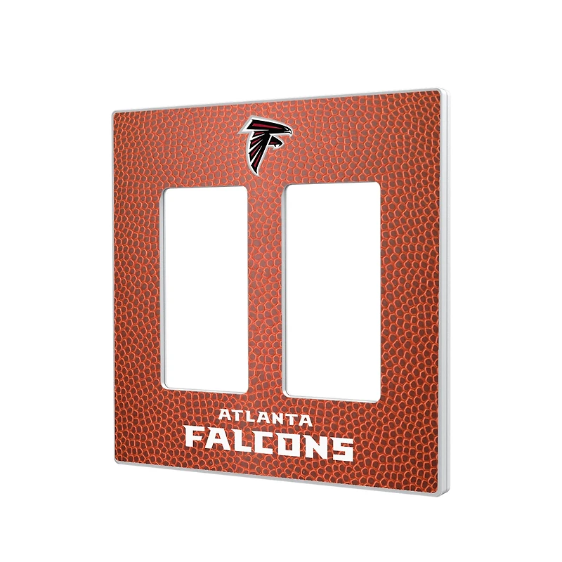 Atlanta Falcons Football Design Double Rocker Light Switch Plate