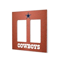 Dallas Cowboys Football Design Double Rocker Light Switch Plate