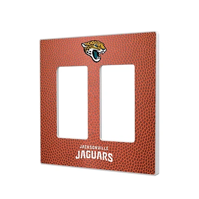 Jacksonville Jaguars Football Design Double Rocker Light Switch Plate